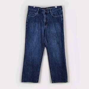 Tommy Bahama Jeans Mens 36x32/28 Blue Authentic Straight Classic Western Boho